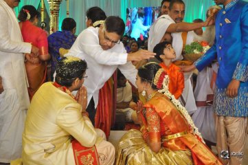 Celebs At Producer Ram Mohan Rao Daughter Wedding